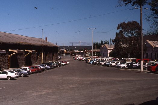 Ballarat Station good shed looking east