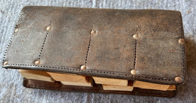 Ticket Wallet with 7  blocks of tickets - when closed