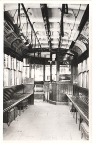 Interior of Bendigo Birney tram No. 15
