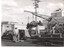 Liftng a Brill 22E bogie onto the truck gooseneck.