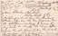 Letter on rear of the postcard.