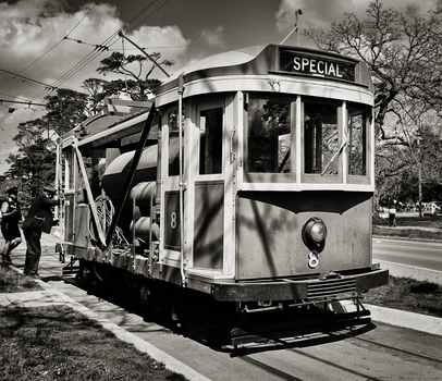 BTM Scrubber tram No. 8