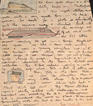 Letter Wal Larsen to Wal Jack - 1945 - sheet 2