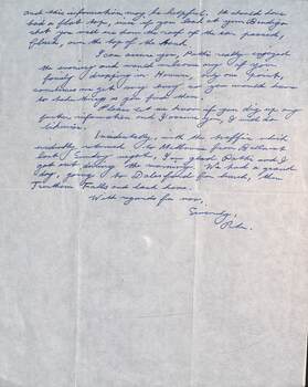 letter - from Peter Duckett to Wal Jack re Ballarat Sprinkler car tank - p2