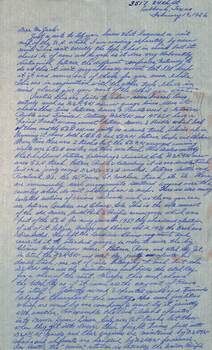 Letter from from C B Hewett of Texas to Wal Jack - p2