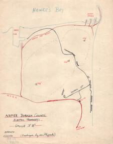Napier NZ - tramway plan and notes 1