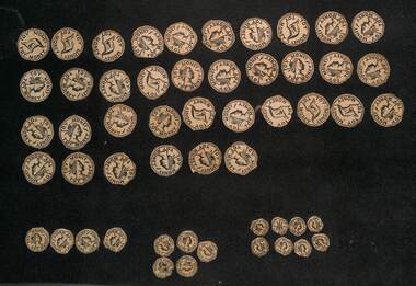 Toy - Cardboard cutout coins
