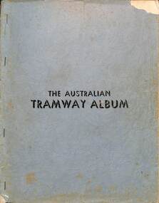 Book - The Australian Tramway Album - cover