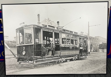 Geelong No 7 MESCo - framed print - front