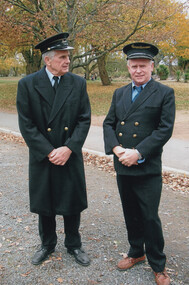 Ballarat Tramway Museum's Inspector and Tramway Superintendent at Gardens Loop