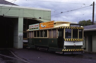 Tram 28 at SEC Ballarat depot