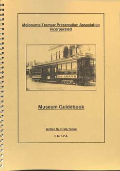 "MTPA - Museum Guidebook" - cover