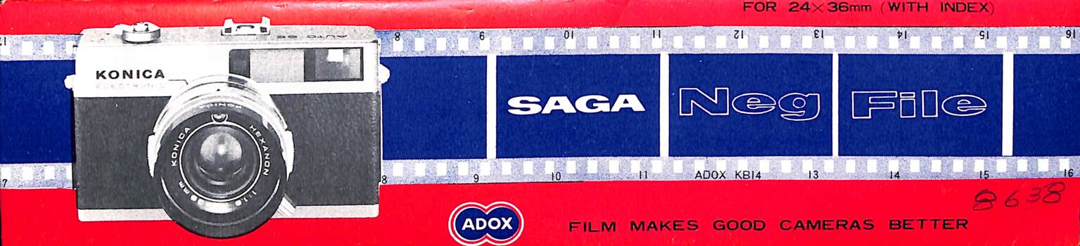 Folder No. 57 - 35mm - SEC Ballarat - manufacturer details