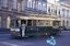 Passengers boarding tram 12 in Lydiard St North