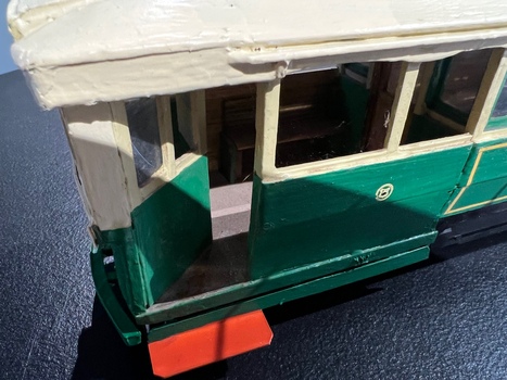 View looking inside showing some of the detail.