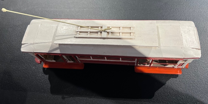 Bendigo tram 19, top view