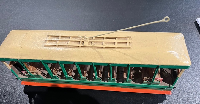 Model of Bendigo 17  - top view