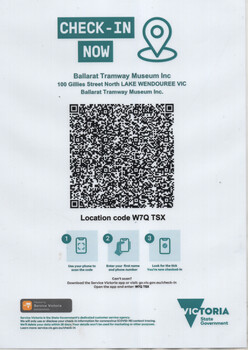 QR Code Check in sheet - 2021