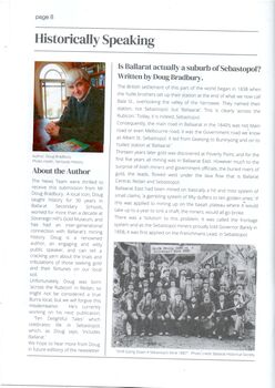 Article by Doug Bradbury - part 1