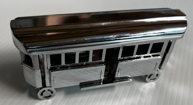 Metal model of a tram - 1