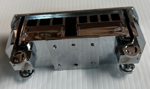 Metal model of a tram - 3