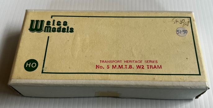Weico Model Melbourne W2 tram - box 1