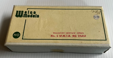 Weico Model Melbourne W2 tram - box 1