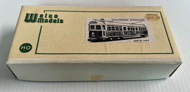 Model Melbourne SW6 tram - box 1