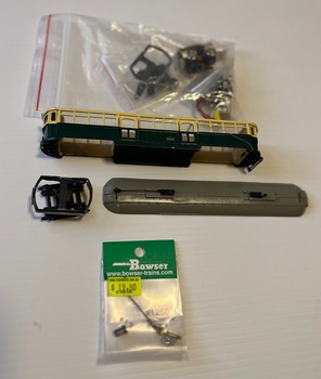 Model Melbourne tram SW6 922 - partly assembled
