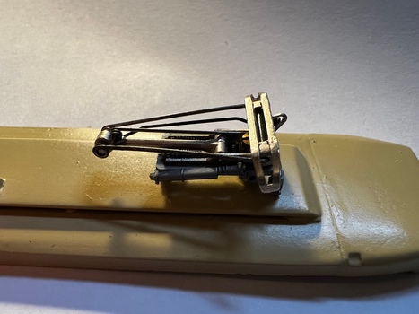 Model Melbourne A class tram 276 - pantograph