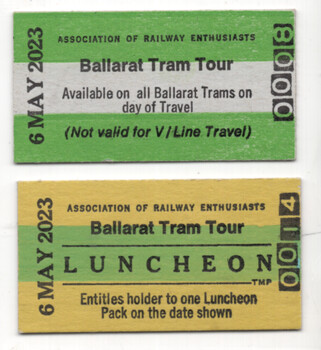 Tour tickets for the ARE Ballarat Tram Tour