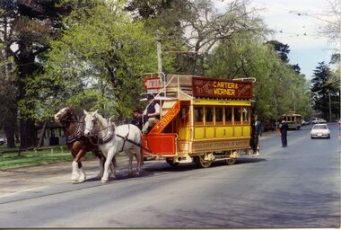 Functional Object - Tramcar, Duncan and Fraser and  Ballarat Tramway Preservation Society, Horse Tram No 1, 1887 - original, reconstruction 1986-1992