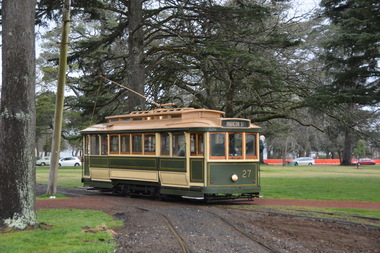 Vehicle - Tramcar, Duncan and Fraser, SECV Tram No. 27, 1916