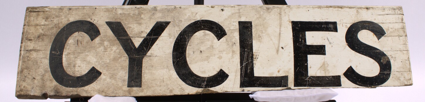Sign for bicycle parking