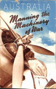 Book, Australian Government, "Australia - Manning the Machinery of War", 1943-1945