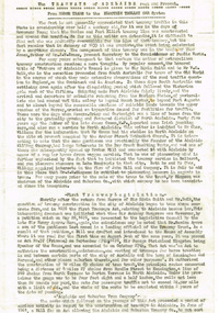 Literary work - Manuscript, "The Tramways of Adelaide - Past and Present"