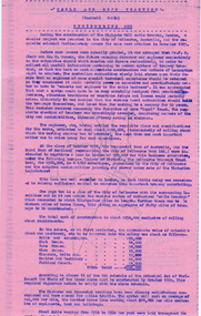 Document - Re typed article, "Cable and rope traction", c1950