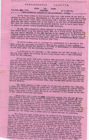 Document - Typed notes, NZRO - June 1940 and  R.D.Crane and  with additional material CRG Field 2/1950, Christchurch NZ - Steam and Horse Traction - Wal Jack Collection, c1950