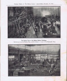 Newspaper, The Courier Ballarat, The Courier, Christmas Number, 1922, Special Issue, Dec. 1922