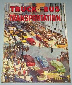 Magazine, Shennan Publishing & Publicity, "Special 12th Anniversary Issue" - Truck & Bus Transportation - July 1948, 1948