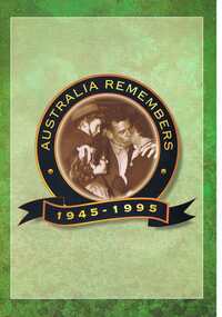 Book, Dept. of Veteran affairs for Australia remembers programme, Australia Remembers Information, 1995