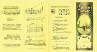 Pamphlet, State Transport Authority - SA, 'The Adelaide Tramways - 1878 - 1978', 1978