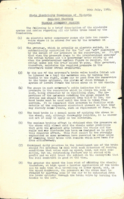 Document - Instruction, State Electricity Commission of Victoria (SECV), "Tramcar Emergency Braking", Jul. 1961
