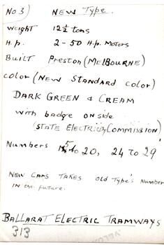 Notes on rear of print.