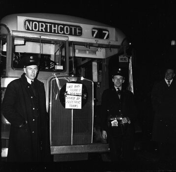Last Bourke St bus