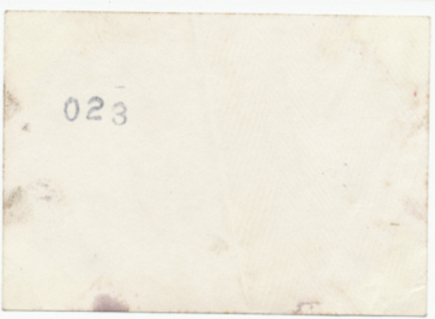 Back of print