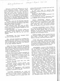 Document - Photocopy, Neville Gower, "Mayor's Report 1961-1962", Jul. 1997