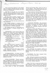 Document - Photocopy, Neville Gower, "Mayor's Report 1962-1963", Jul. 1997