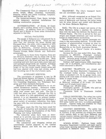 Document - Photocopy, Neville Gower, "Mayor's Report 1963-1964", Jul. 1997