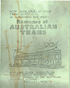 Poster, David Frost, Romance of Australian Railways, c1978